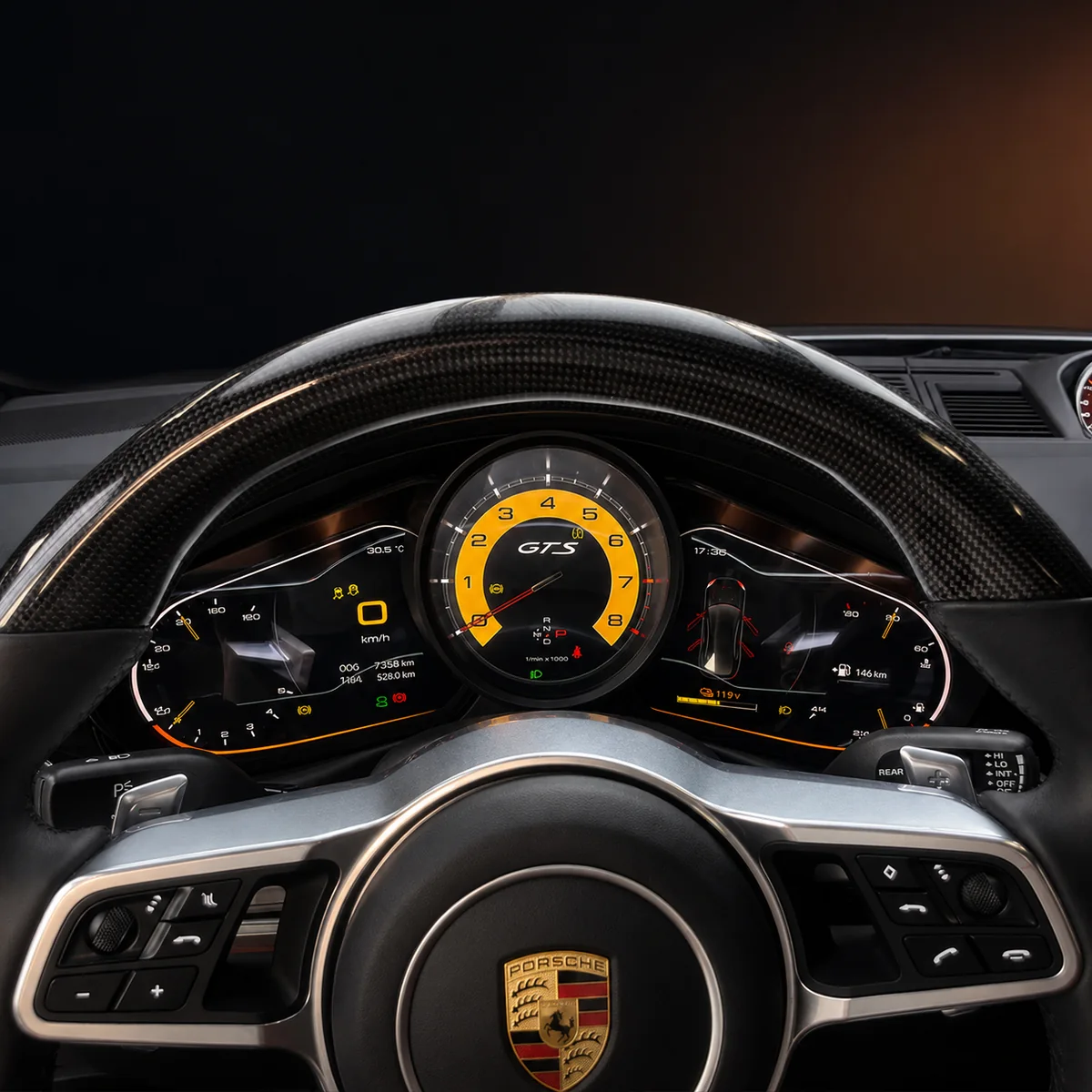 Porsche wirtualny kokpit
